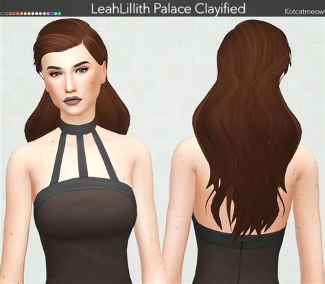 Leahlillith Palace Hair Clayified At Kotcatmeow Sims 4 Updates