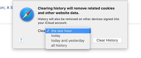 The safari browser on mac offers a clear history tool that allows you to clear your entire browsing history on mac and also offers the options to clear yesterdays although, the option is named as clear history, it actually deletes cookies and also the entire browser cache, in addition to deleting. How to Delete Mac Web Browsing History: Safari, Chrome ...