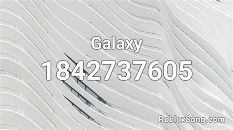 Galaxy Roblox Id Roblox Music Codes