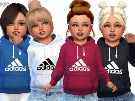 Hoodie For Toddler By Pinkzombiecupcakes At Tsr Sims 4 Updates