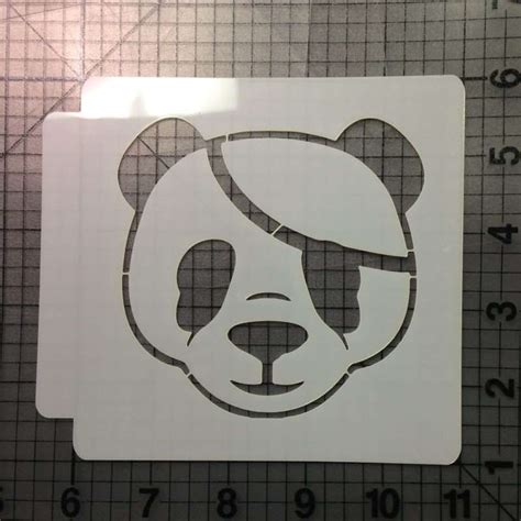 Panda 100 Stencil Jb Cookie Cutters
