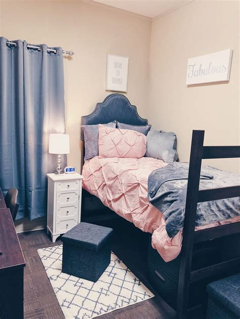 University Of Alabama Presidential Village Girls Dorm Dorm Room Pink And Gre Girls