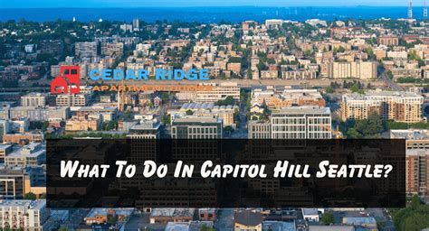 What To Do In Capitol Hill Seattle Cedar Ridge Apartment Homes