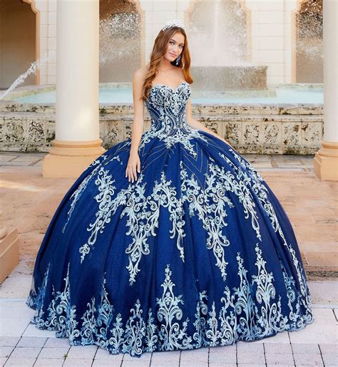 Royal Blue Quinceanera Dresses 2022 Cascading Ruffles Embroidery Beaded Tiered Satin Sweetheart
