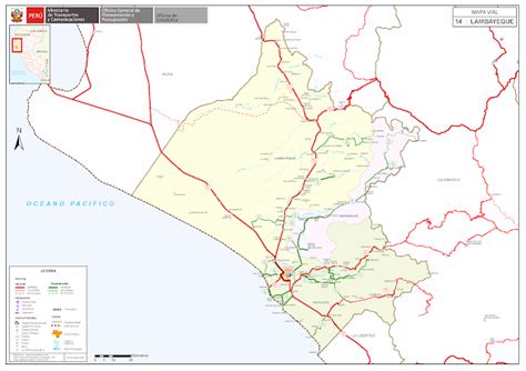 Mapa De Lambayeque Rutas Del Norte