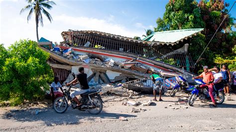 Haiti Earthquake At Least 304 Dead After 72 Magnitude Shock Lbc