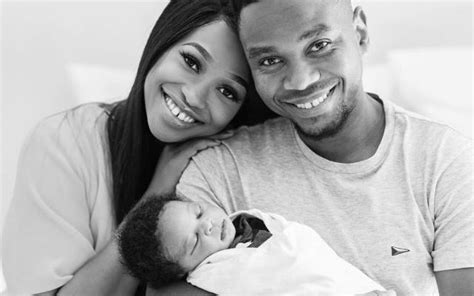 Pics Zola Nombona And Thomas Gumede Show Off Their Adorable Son With A