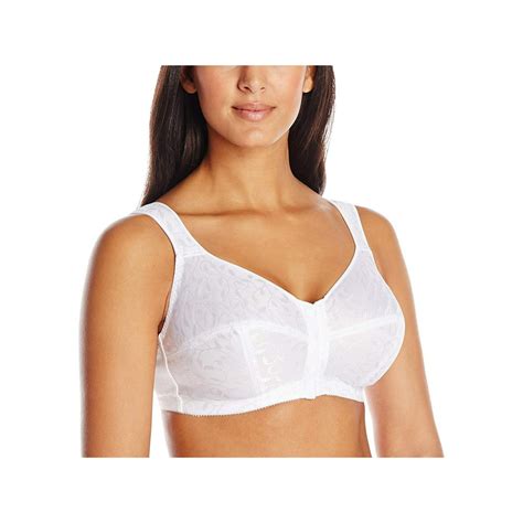 Just My Size Just My Size Womens Front Close Soft Cup Plus Size Bra