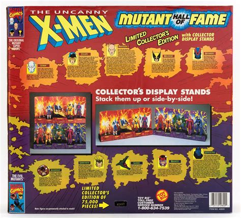 Hakes Toy Biz X Men Mutant Hall Of Fame Limited Collectors Edition