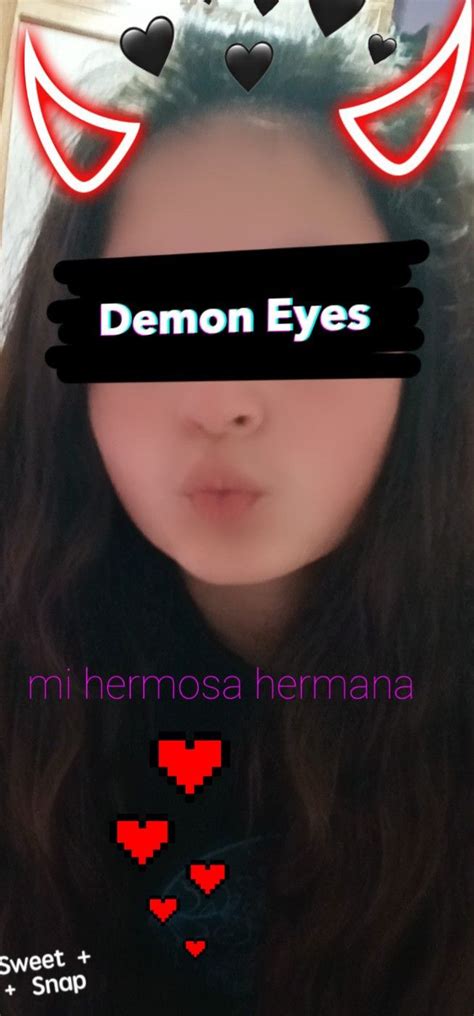 Mi Hermana😍🥰😍🥰😍🥰😍😍🥰😍 Demon Eyes Incoming Call Screenshot Eyes