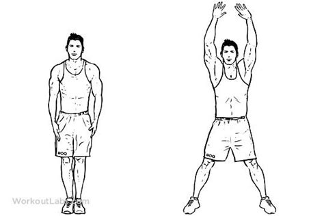 How To Do Jumping Jacks Jumping Jacks Workout Guide Star Jumps