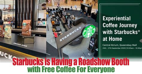 Check spelling or type a new query. Starbucks is Having a Roadshow Booth with Free Coffee For ...