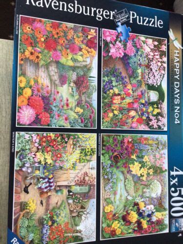 Ravensburger 4x500 ‘happy Days Jigsaw Puzzles Ebay