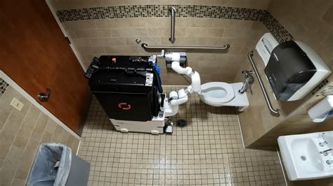 See How The Toilet Cleaning Robot Works In The Hand Game News 24