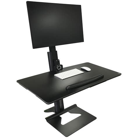 I Stand Desktop Sitstand Workstation With Single Monitor Support Sit