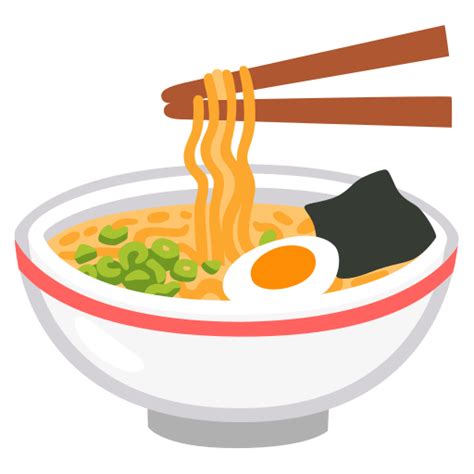 🍜 Steaming Bowl Emoji Ramen Emoji