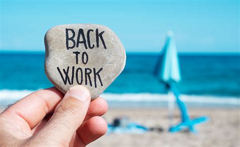 Summer Vacay Over Tips For Returning To Work