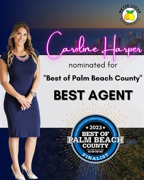 Were Nominated Again Best Real Estate Company In Palm Beach 2023