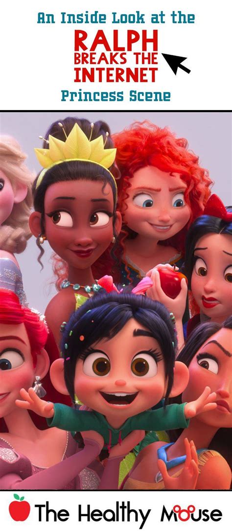 Ralph Breaks The Internet Princess Scene Behind The Scenes Modern Disney Characters Disney