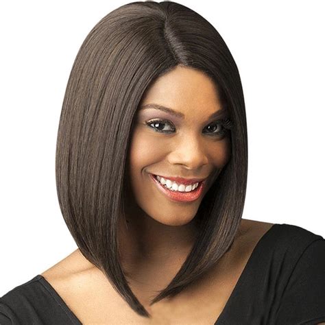 Straight Bob Hair Wig With Side Part 14 Inch Chánge Wigs
