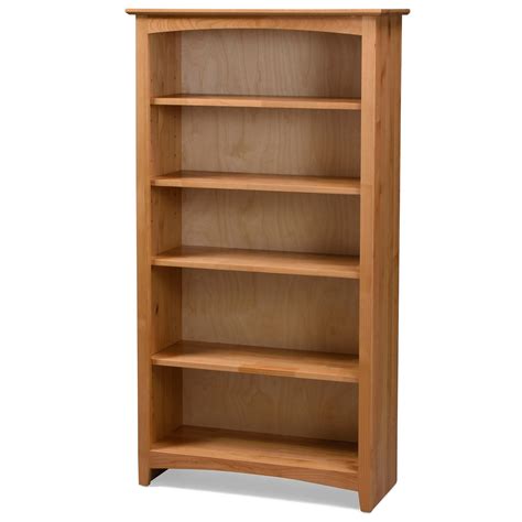 Archbold Furniture Pine Bookcases Solid Wood Alder Bookcase With 4 Open