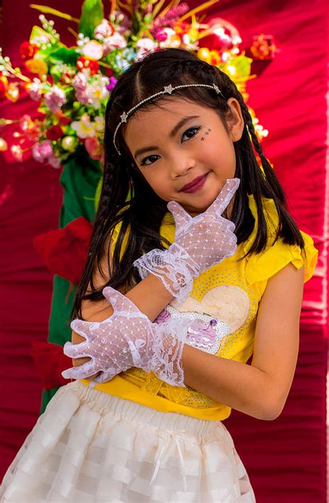 Cute Thai Girl Photograph By John Greene Fine Art America