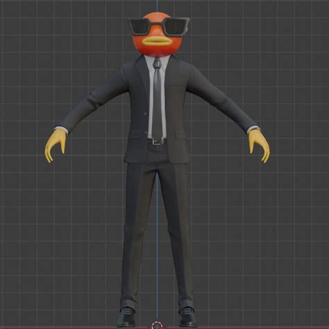 Fortnite Agent Fishstick 3d Model By Geumy