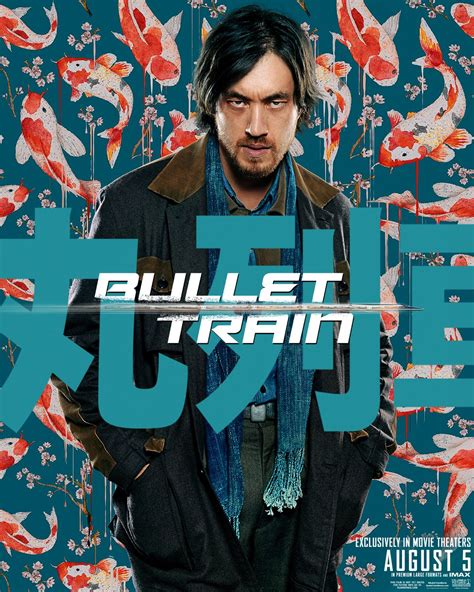 Bullet Train Movie Posters Give Stunning Look At Brad Pitt S Rivals
