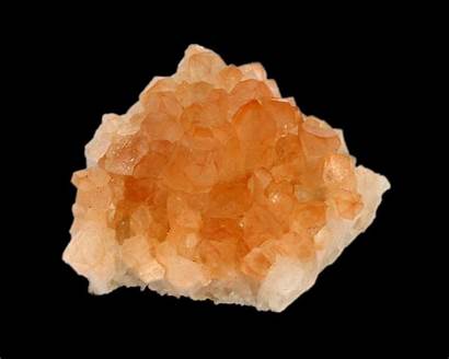 Quartz Orange Hematoid Minerals Crystals Tangerine Yellow