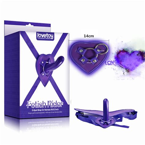 Lovetoy Fetish Rider G Spot Strap On Harness With Dildo Waterproof Soft Silicone Penis Sex Toy