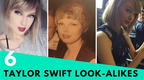 6 Insane Taylor Swift Doppelgängers Hollywire Youtube