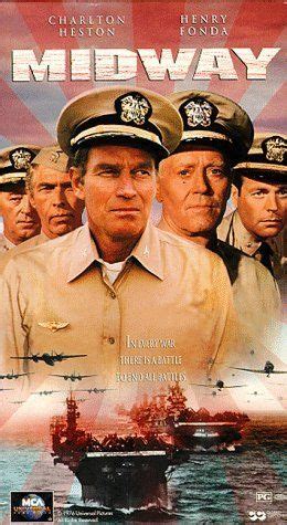 Midway, released in the united kingdom as battle of midway, is a 1976 american technicolor war film that chronicles the june 1942 battle of midway, a turning point in world war ii in the pacific, directed by jack smight and produced by walter mirisch from a screenplay by donald s. "MIDWAY" (1976) CHARLTON HESTON, HENRY FONDA, JAMES COBURN ...