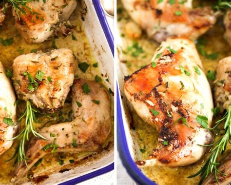 How To Cook Roasted Rabbit In The Oven With Garlic And Wine