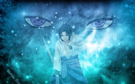 🔥 Free Download Download The Naruto Anime Wallpaper Titled Blue Sasuke