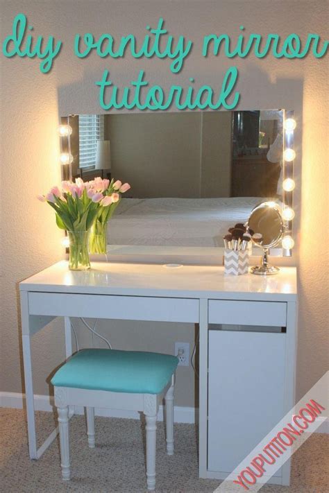 They can also be extremely hot, so you will want to make sure that you either get a separate fixture for the actual light bulb or get a fan to take the extra heat away. 20 Inspirations Vanity Mirrors With Built in Lights ...