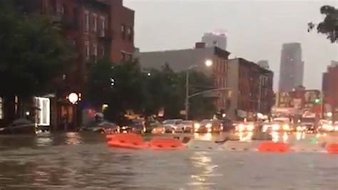 Heftiges Unwetter in New York sorgt für Überschwemmungen - Blick