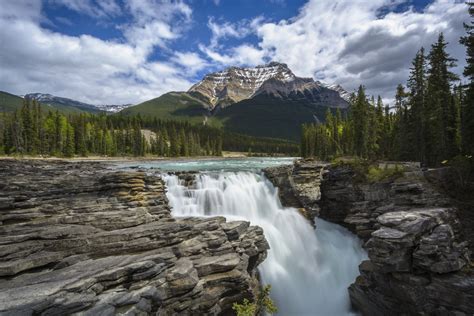 Athabasca Falls, Alberta, Canada [OC] [4000x6000] : EarthPorn