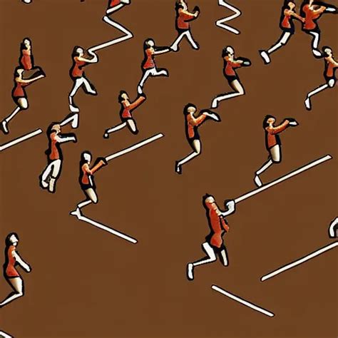 Animation Sequence Of A Human Running Stable Diffusion Openart