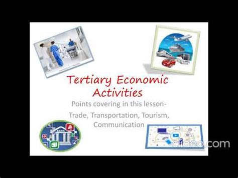 Examrevision is ireland's leading video tutorial website. lesson 6- Tertiary Economic Activities - YouTube