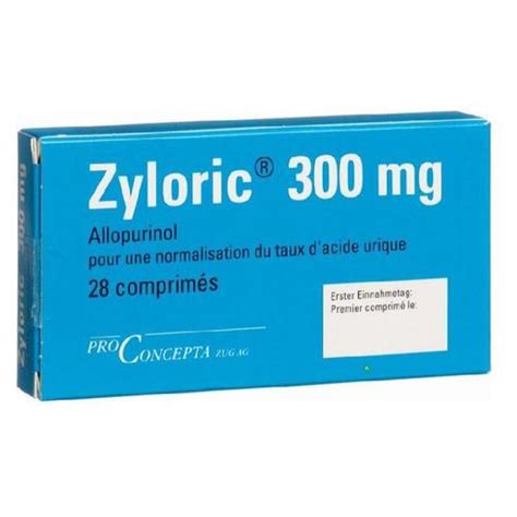 Zyloric 200mg Allopurinol Aspen H28v