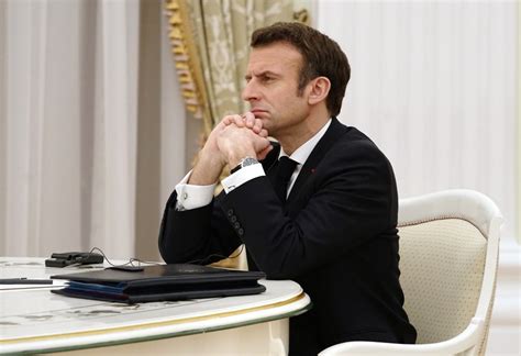 French President Emmanuel Macron Refused Russian Covid Test