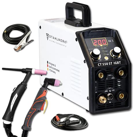 Stahlwerk Ct St Combined Tig Mma Welder With Plasma Cutter Up To