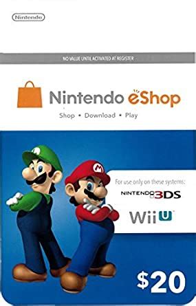 This will take you to your amazon wallet. Amazon.com: Nintendo eShop $20 Gift Card: Gift Cards