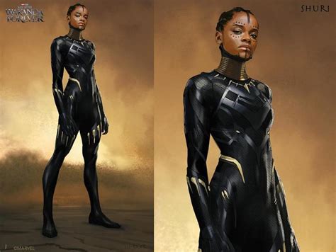 Mcu 14 Rejected Designs For Shuris Black Panther Costume Photos