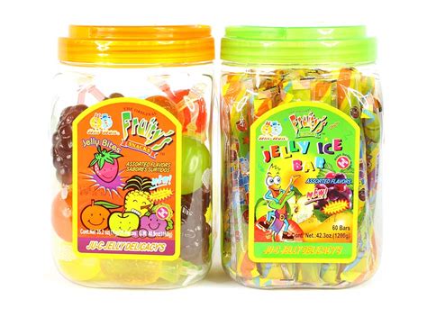 Dindo Fruitys Snacks Ju C Jelly And Jelly Ice Bars Bundle