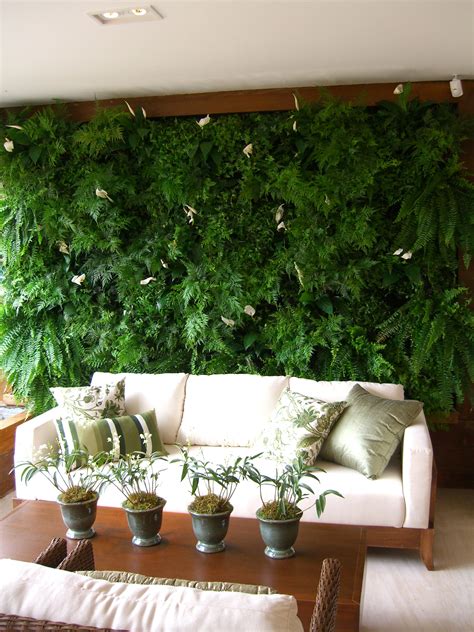 Green Living Room Indoor Plant Wall Plant Decor Interior Garden