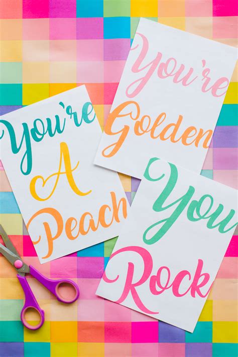 Personalized thank you cards and thank you notes with hundreds of designs. 5 FUN FREE PRINTABLE THANK YOU CARDS IN A MODERN COLOURFUL DESIGN | Bespoke-Bride: Wedding Blog