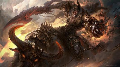 Epic Fantasy Illustrations Of The Zodiac Signs By Guangjian Huang