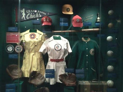 Women In Baseball Display Picture Of National Baseball Hall Of Fame
