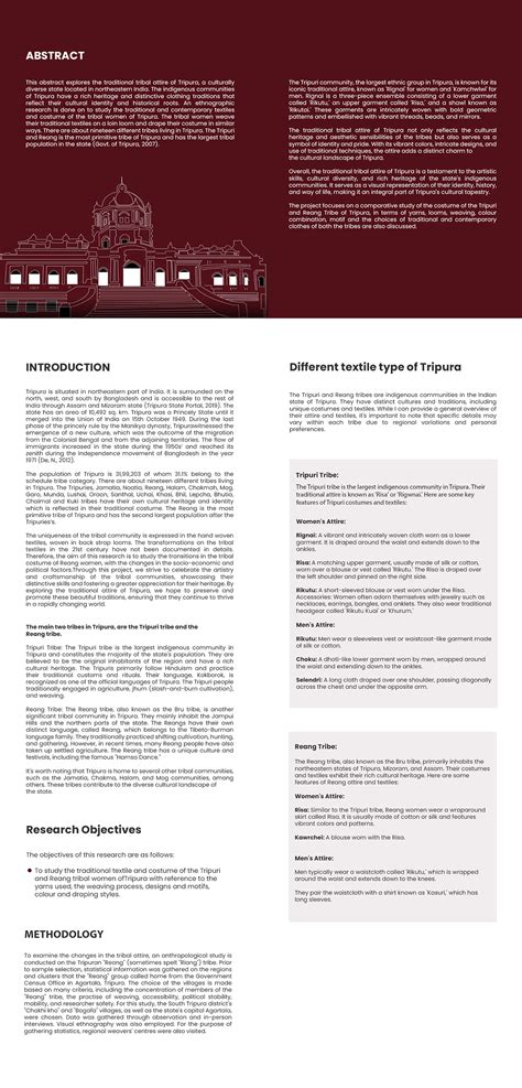 Unraveling the Tapestry of Tripura Tribal Attire :: Behance